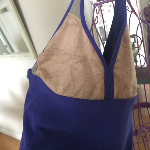 SOLD ON F B - Lululemon Athletica Purple Open Back Halter Tank - Picture 7 of 7